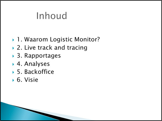 Logistic Monitor
